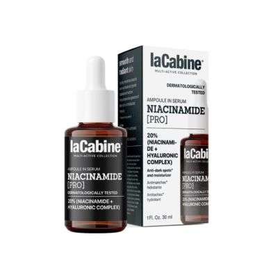LA CABINE NIACINAMIDE PRO 20 AMPOULE EN SERUM 30ML
