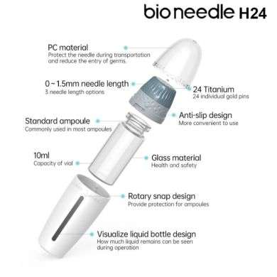 BIO NEEDLE ADJUSTABLE NEEDLE SIZE H24
