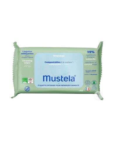 MUSTELA LINGETTES NETTOYANTES60
