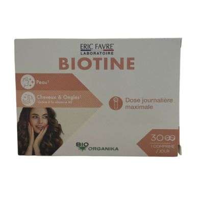 ERIC FAVRE BIOTINE 30 COMPRIMES