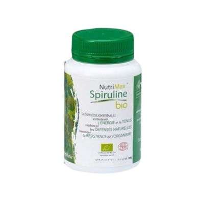 NUTRIMAX SPIRULINE 100% BIO 120 G MICROGRANULES TONUS ET VITALITÉ