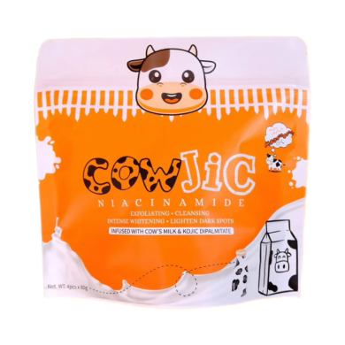 COWJIC NIACINAMIDE SOAP EXFOLLATING CLEANSING 4X80 G