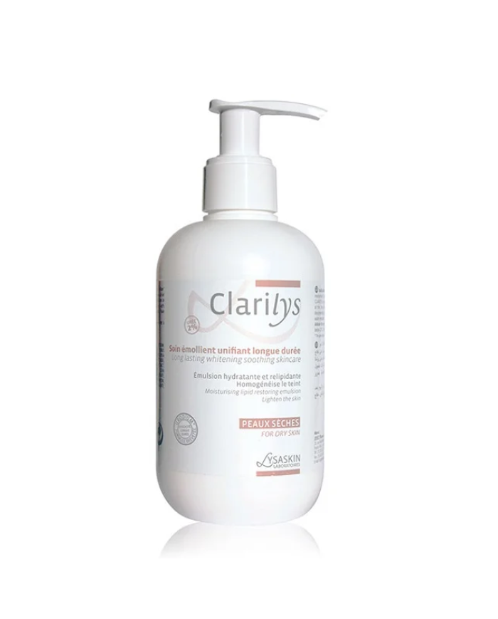 CLARILYS SOIN EMOLLIENT ECLAIRCISSANT PS 200 ML - LYSASKIN LABORAT...
