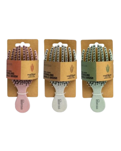 IDC INSTITUTE NATURAL FIBRES DETANGLING HANDLE BRUSH