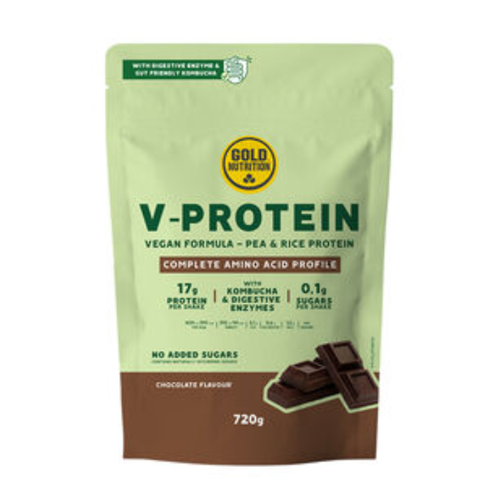GOLD NUTRITION V-PROTEIN CHOCOLATE FLAVOUR 720 G