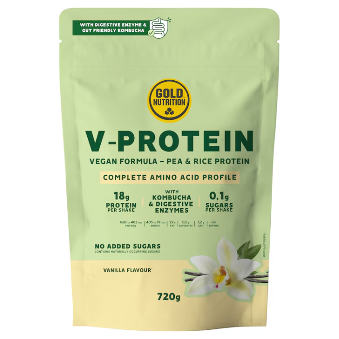 GOLD NUTRITION V-PROTEIN VANILLA FLAVOUR 720 G
