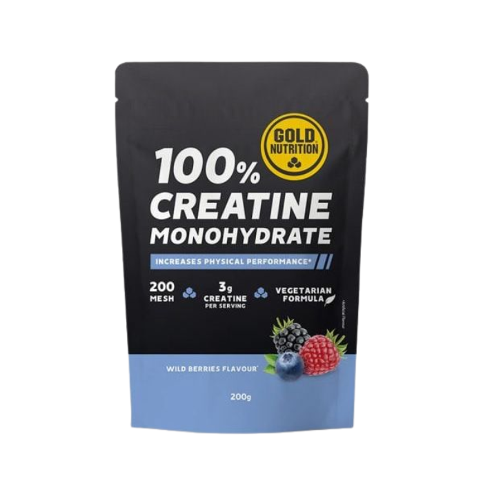 GOLD NUTRITION CREATINE MONOHYDRATE WILD BERRIES FLAVOUR 200 G