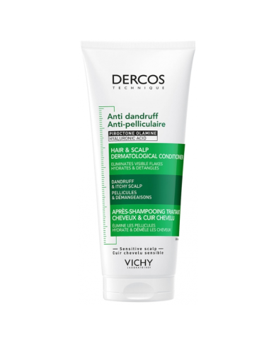 VICHY DERCOS ANTI PELLICULAIRE APRES SHAMPOING TRAITANT 200 ML