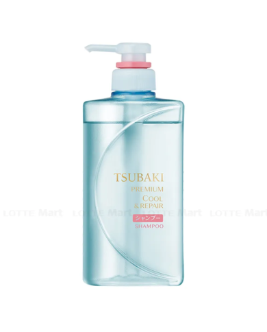TSUBAKI PREMIUM COOL AND REPAIR SHAMPOO 490 ML