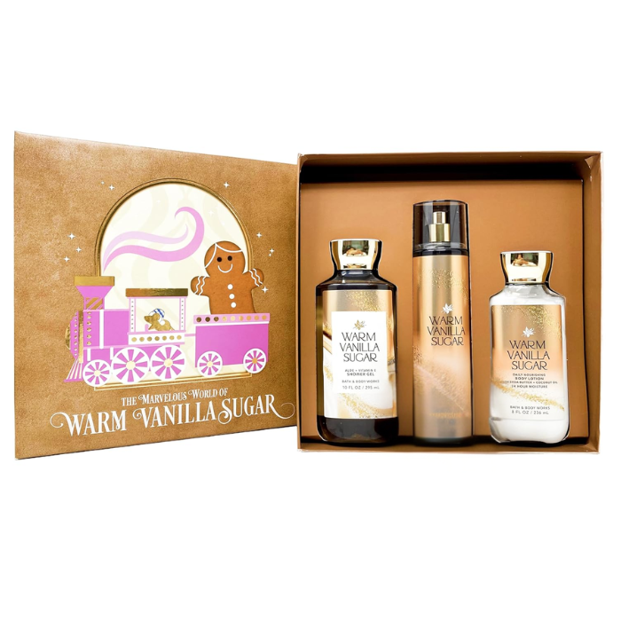 BATH AND BODY WORKS THE MARVELOUS WORLD OF WARM VANILLA SUGAR
