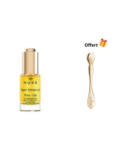 NUXE OFFRE SUPER SERUM 10 YEUX 15 ML + ROLLER CONTOUR YEUX OFFERT 