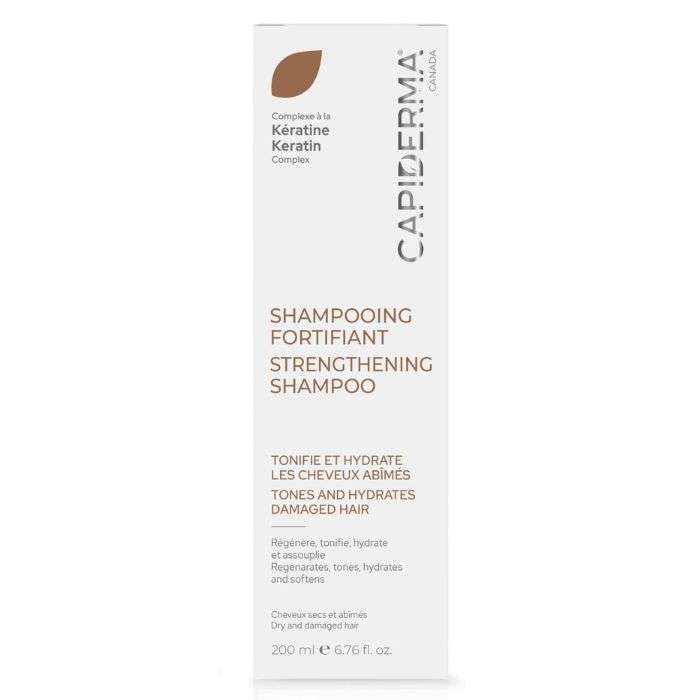 CAPIDERMA SHAMPOOING A LA KERATINE FORTIFIANT CLARIFIANT 200 ML