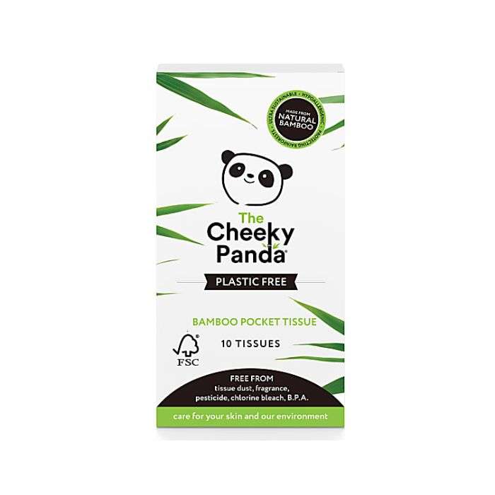 THE CHEEKY PANDA MOUCHOIRS EN BAMBOU 10 TISSUES