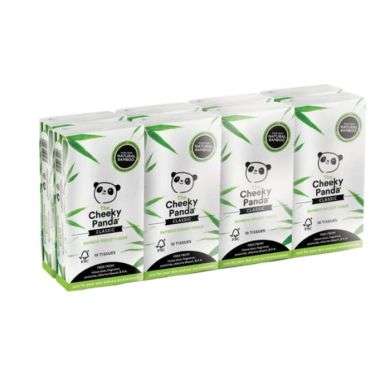 THE CHEEKY PANDA MOUCHOIRS EN BAMBOU CLASSIC PACK DE 8