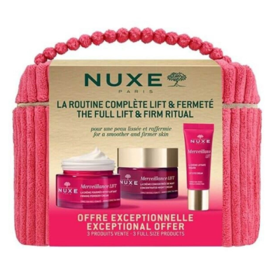 NUXE OFFRE EXCEPTIONNELLE LA ROUTINE COMPLETE LIFT ET FERMETE