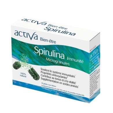 ACTIVA SPIRULINE IMMUNITE 30 GELULES