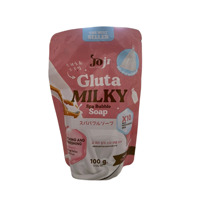JOJI GLUTA MILKY SPPA BUBBLE SOAP 100 G