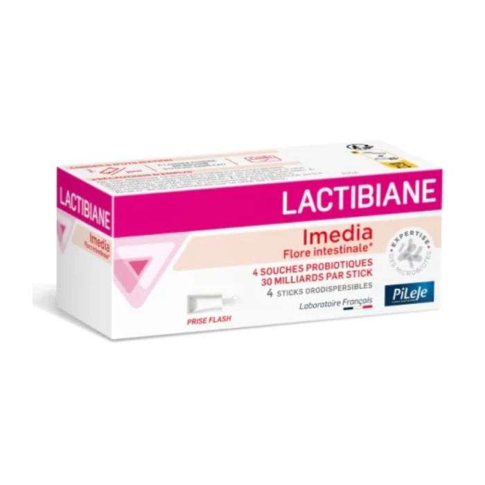 PILEJE LACTIBIANE IMEDIA BOITE DE 4 STICKS 