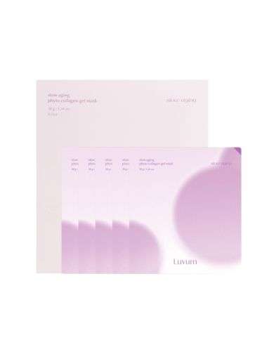 LUVUM SLOW AGING PHYTO COLLAGEN GEL MASK PACK DE 5