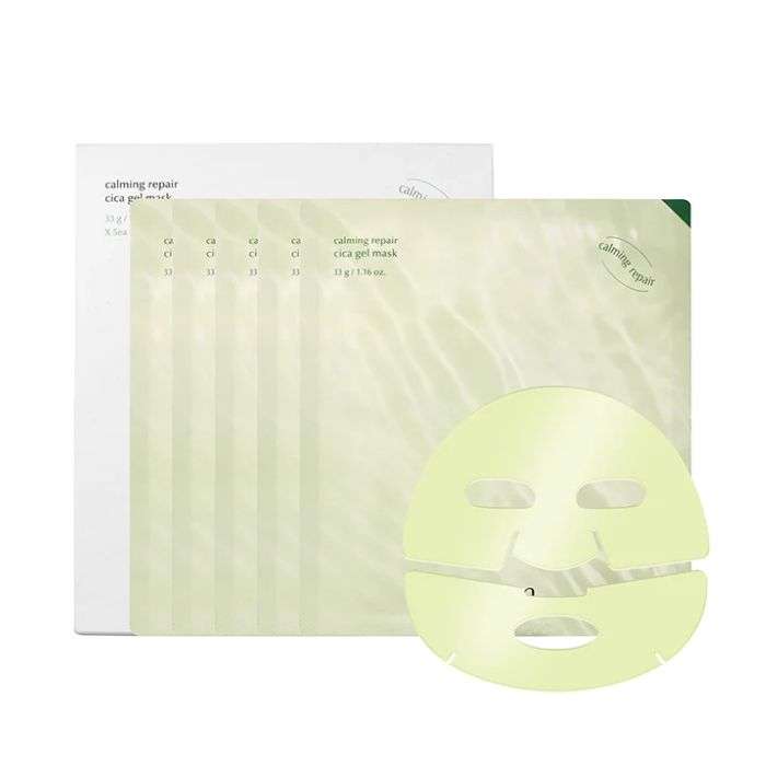 LUVUM CALMING REPAIR CICA GEL MASK PACK DE 5