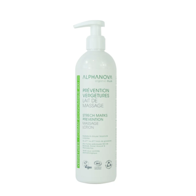 ALPHANOVA PREVENTION VERGETURES LAIT DE MASSAGE 400 ML