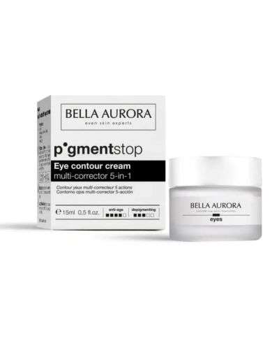 BELLA AURORA PIGMENT STOP CONTOUR DES YEUX MULTI CORRECTEUR 5 ACTIONS 15 ML
