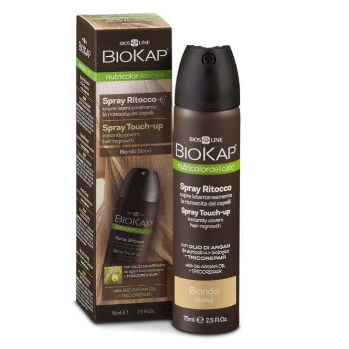 BIOKAP NUTRICOLOR SPRAY RETOUCHE BLOND 75 ML