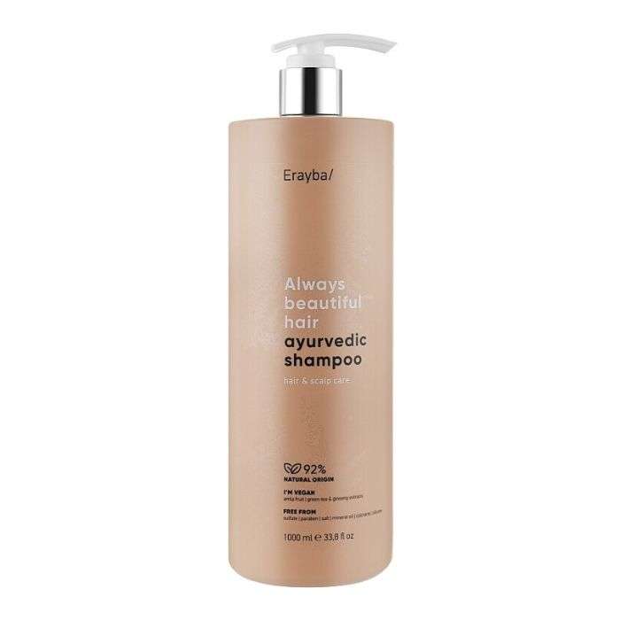 ERAYBA ALWAYS BEAUTIFUL HAIR AYURVEDIC SHAMPOOING 1000ML