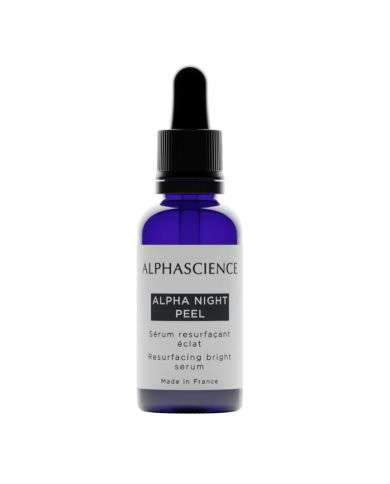 ALPHASCIENCE ALPHA NIGHT PEEL SERUM RESURFACANT ECLAT 30ML