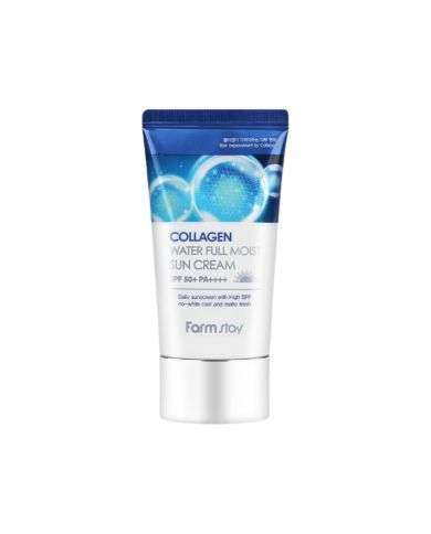 FARMSTAY COLLAGEN WATER FULL MOIST CREME SOLAIRE 50G