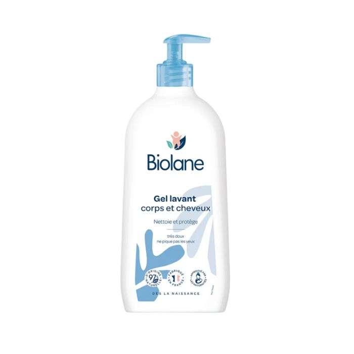 BIOLANE GEL LAVANT CORPS ET CHEVEUX 750ML