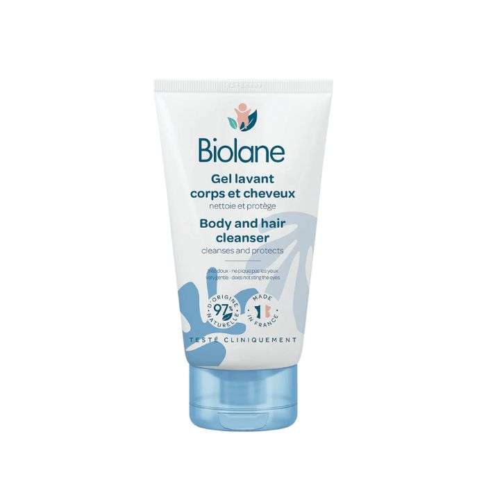 BIOLANE GEL LAVANT CORPS ET CHEVEUX 50ML