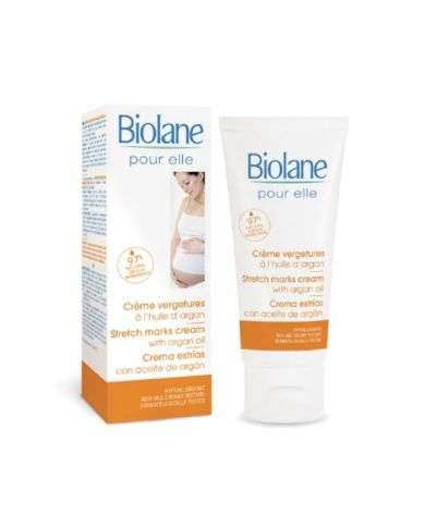 BIOLANE POUR ELLE CREME VERGETURES A L'HUILE D'ARGAN 200 ML