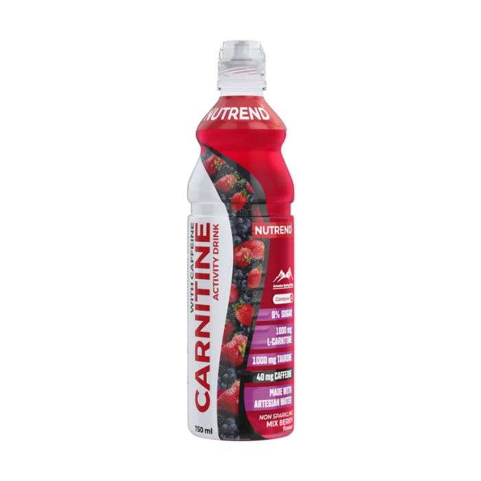 NUTREND CARNITINE ACTIVITY DRINK AVEC CAFEINE GOUT MIX DE BAIES 750ML