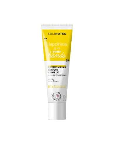 SOLINOTES CREME MAINS PARFUM VANILLE 30 ML
