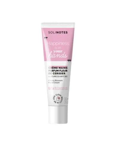 SOLINOTES CREME MAINS PARFUM FLEUR DE CERISIER 30 ML