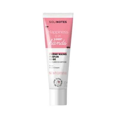 SOLINOTES CREME MAINS PARFUM DE ROSE 30 ML