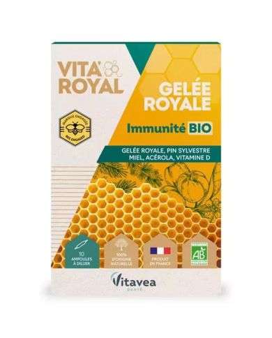 VITAVEA GELEE ROYAL IMMUINITE BIO 10 AMPOULES