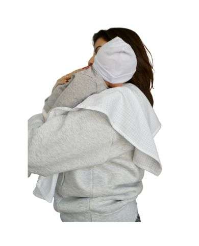 BAMBIDOU SWEAT D'ALLAITEMENT ET GROSSESSE GRIS 