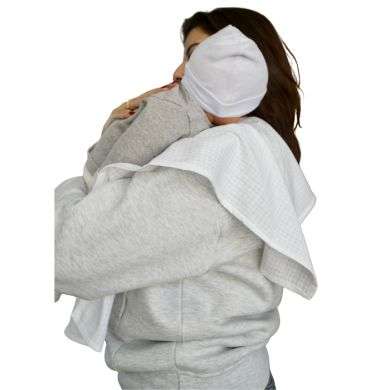 BAMBIDOU SWEAT D'ALLAITEMENT ET GROSSESSE GRIS 