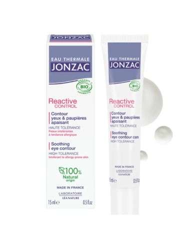 LEA NARURE JONZAC REACTIVE CONTROL CONTOUR YEUX ET PAUPIERES APAISANT 15 ML