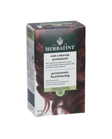 HERBATINT SOIN COLORANT PERMANENT 5 R CHATAIN CLAIR CUIVRE 170 ML
