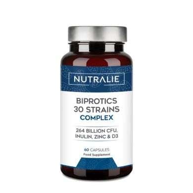 NUTRALIE BIPROTICS 30 STRAINS COMPLEX 60 CAPSULES
