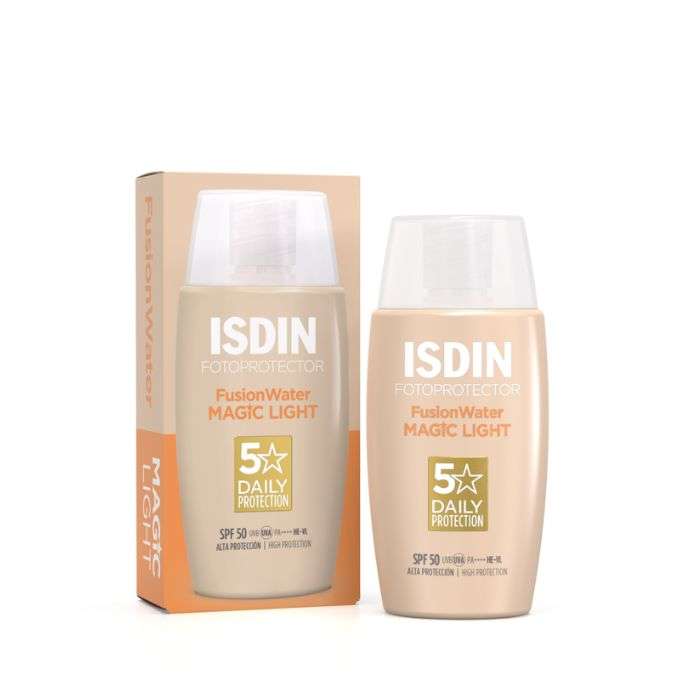 ISDIN FOTOPROTECTOR FUSION WATER MAGIC LIGHT SPF50 50ML