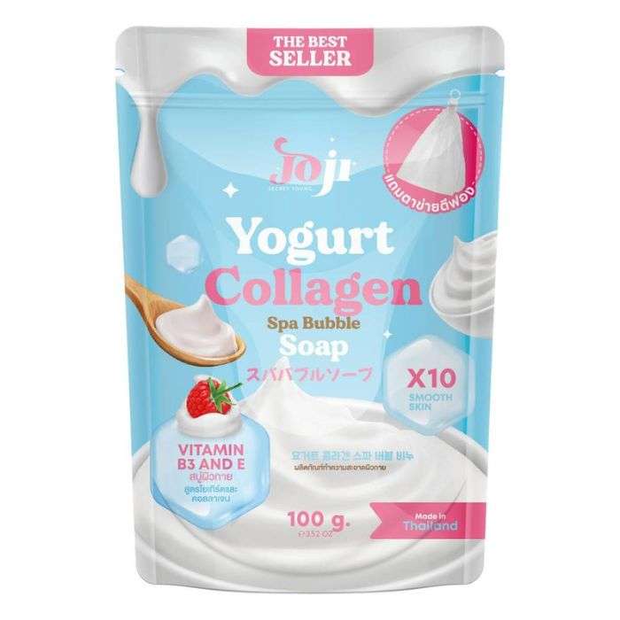 JOJI SECRET YOUNG YOGURT COLLAGEN SPA BUBBLE SOAP 100G