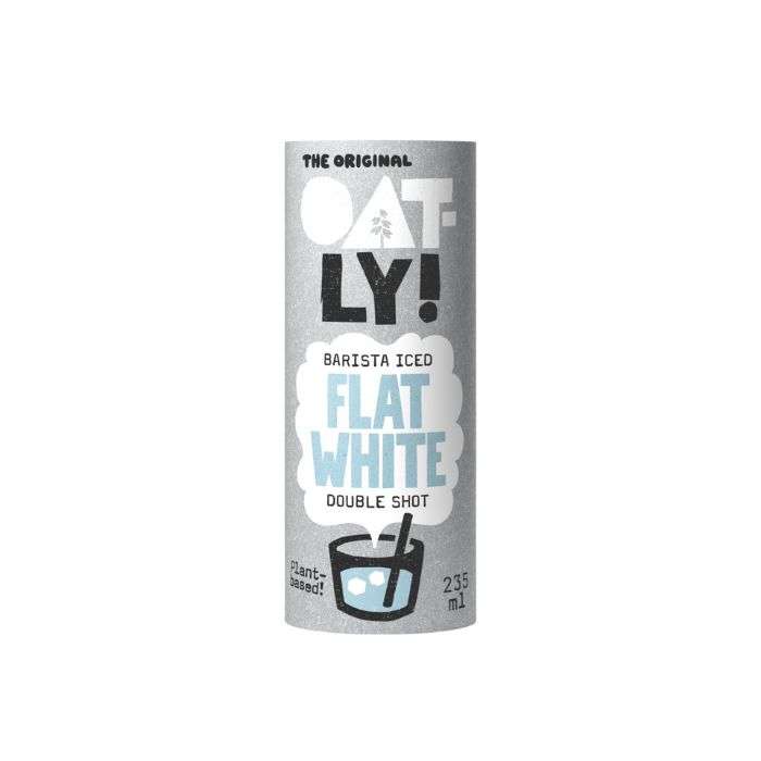 OATLY BARISTA ICED FLAT WHITE DOUBLE SHOT 235ML