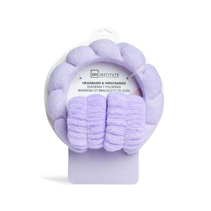 IDC INSTITUTE SKINCARE SET BANDEAU + BRACELETS