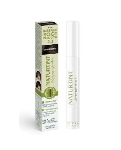 NATURTINT RETOUCHE RACINES 2 EN 1 BRUN FONCE 10 ML