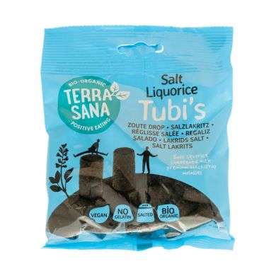 TERRASANA TUBIS REGLISSE SALE 100 G