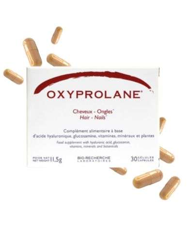 OXYPROLANE CHEVEUX ET ONGLES 30 GELULES 